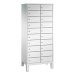 C+P Schließfachschrank Evolo48 mit Standfuß 2 x 10 Fächer