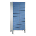 C+P Schließfachschrank Evolo48 mit Standfuß 2 x 10 Fächer