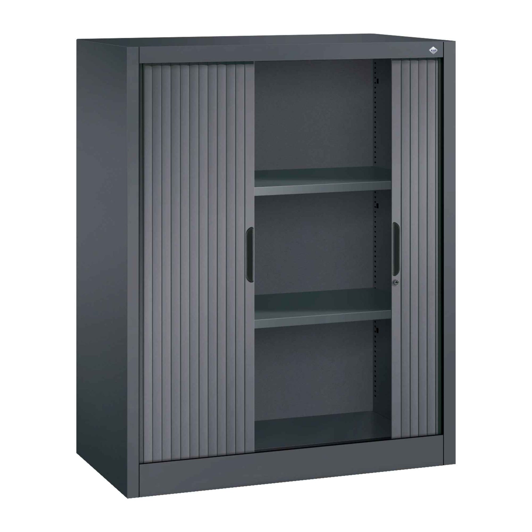 C+P Rollladenschrank Omnispace 1.000 x 1.345 x 420 mm (B x H x T) 3 Ordnerhöhen
