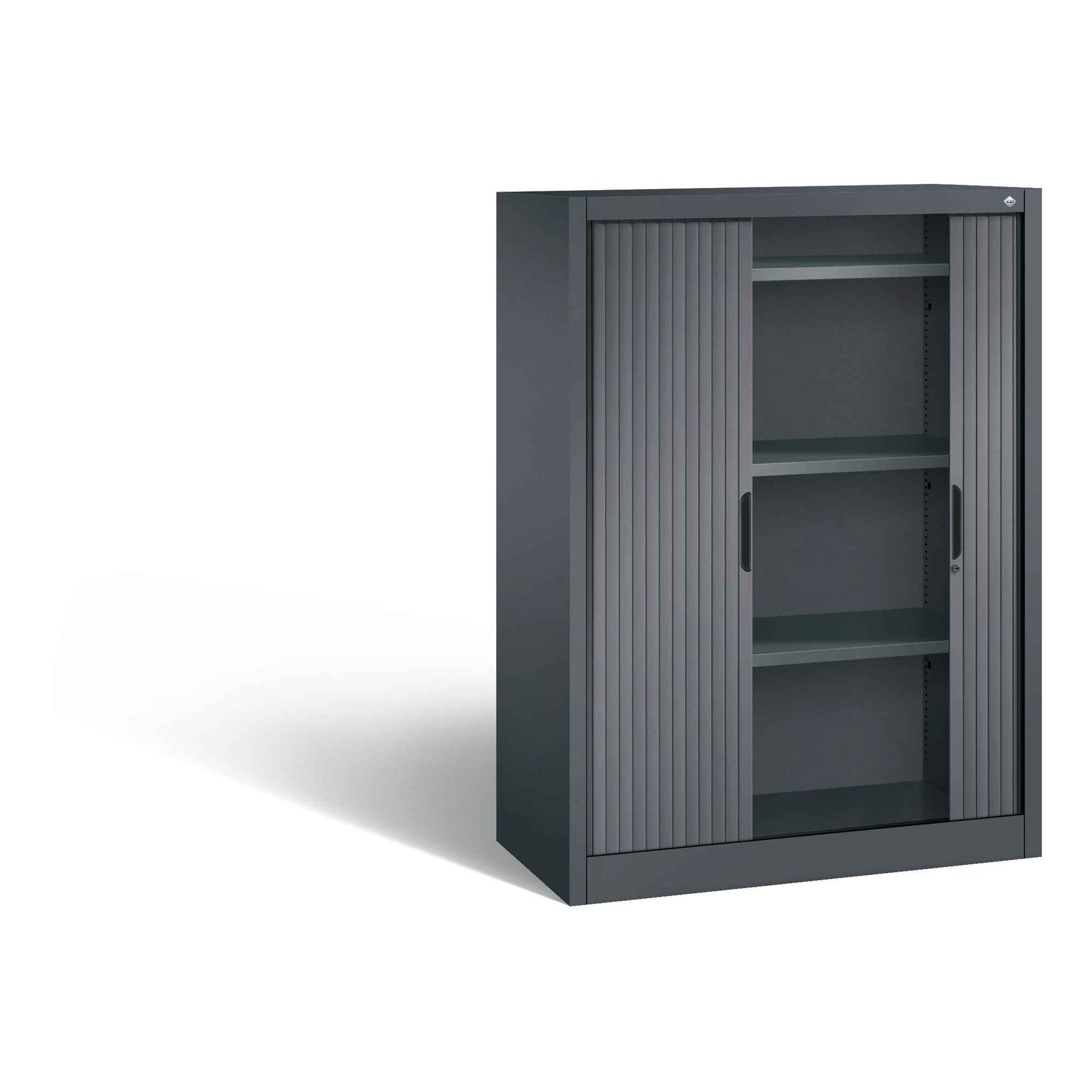 C+P Rollladenschrank Omnispace 1.000 x 1.345 x 420 mm (B x H x T) 3 Ordnerhöhen