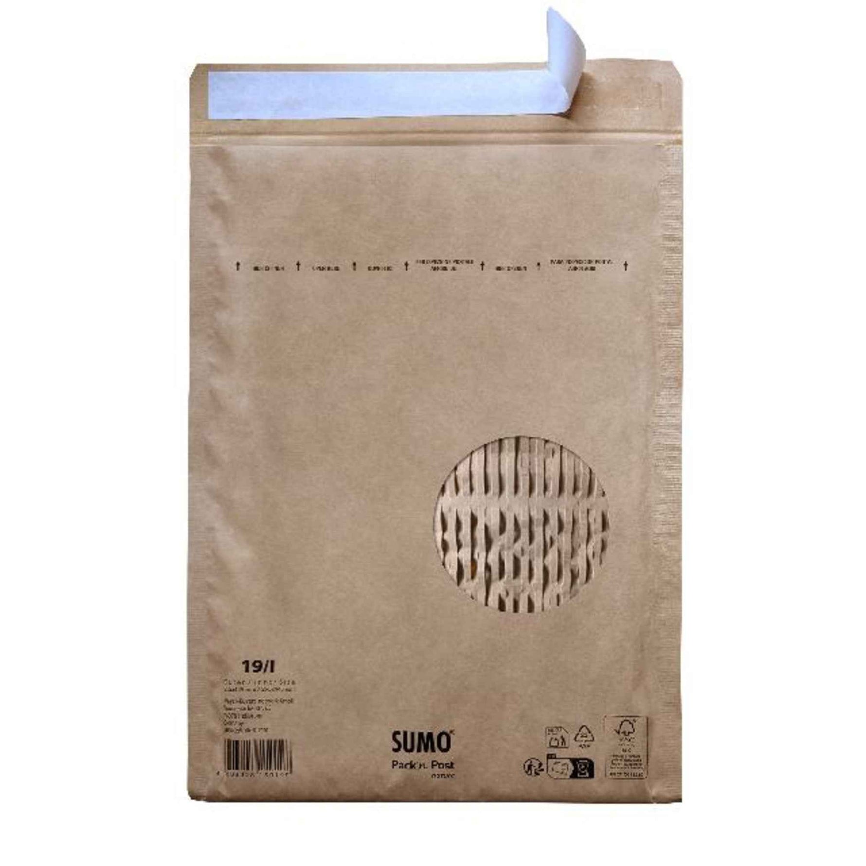 SUMO Papierpolstertasche Pack'n Post nature 13/C