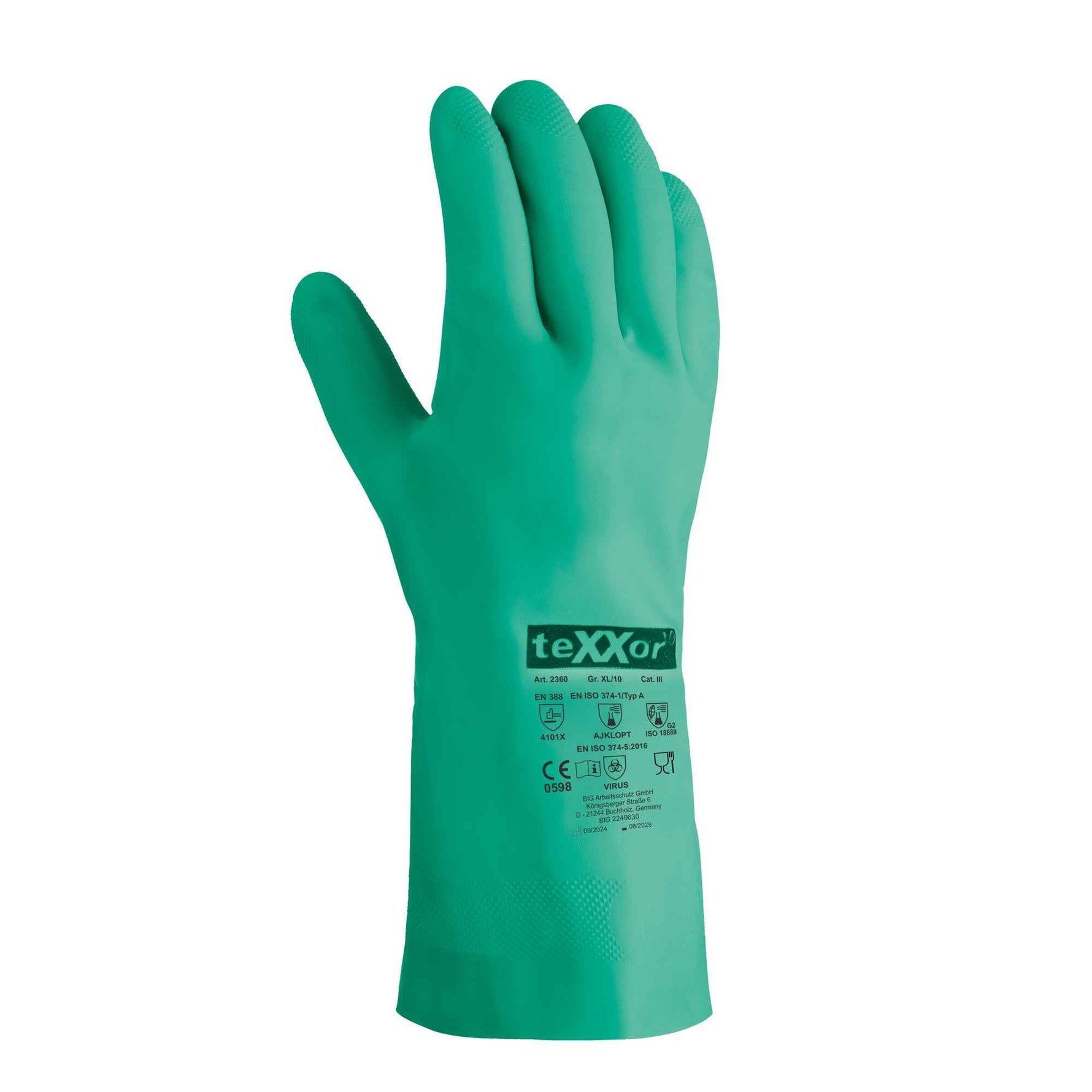 teXXor® Gummihandschuhe NITRIL