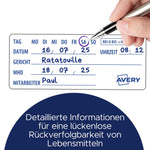 Avery Zweckform Probenetiketten
