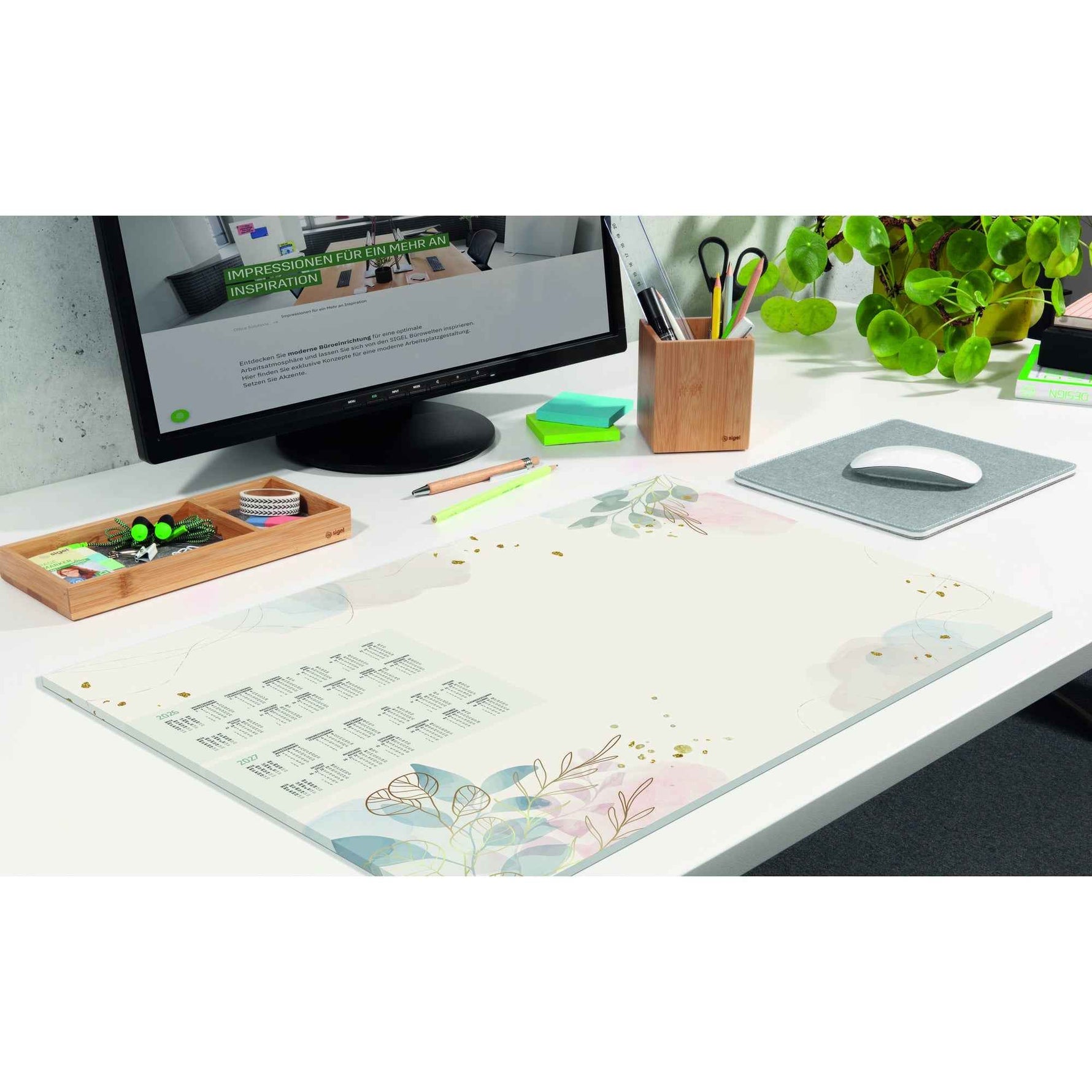 SIGEL Schreibunterlage mit Kalender 2 Jahre