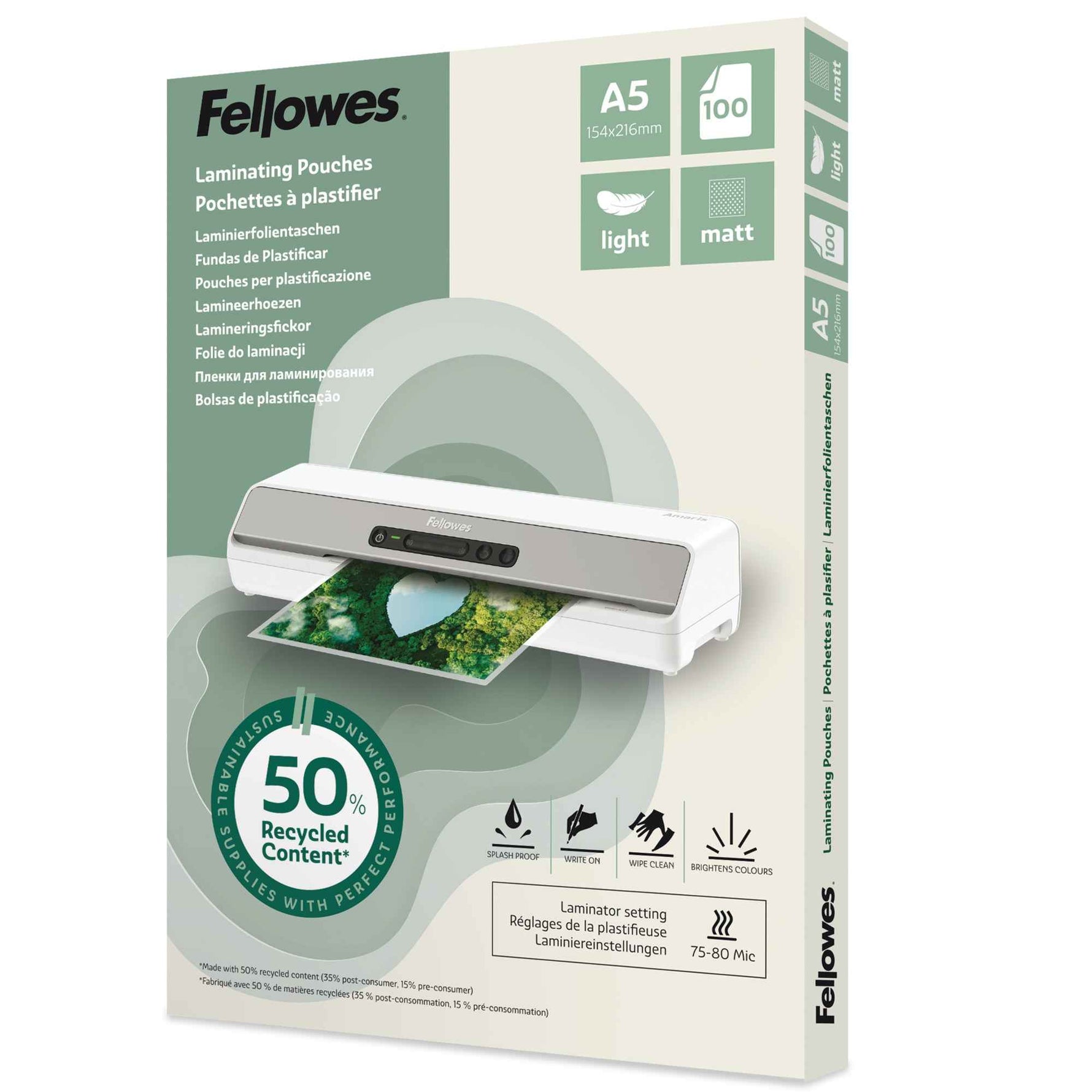 Fellowes® Laminierfolie DIN A3