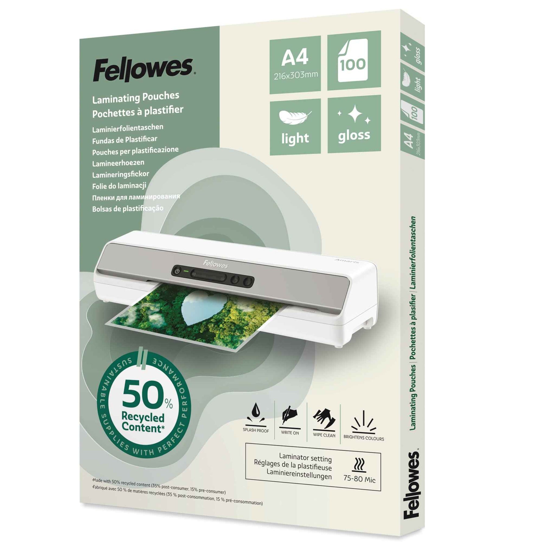 Fellowes® Laminierfolie DIN A3