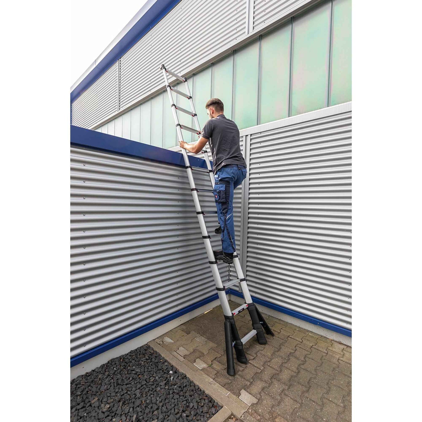 MUNK Teleskopleiter Prime Line 9 Stufen