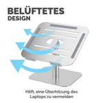 Fellowes® Notebookständer Alumia™