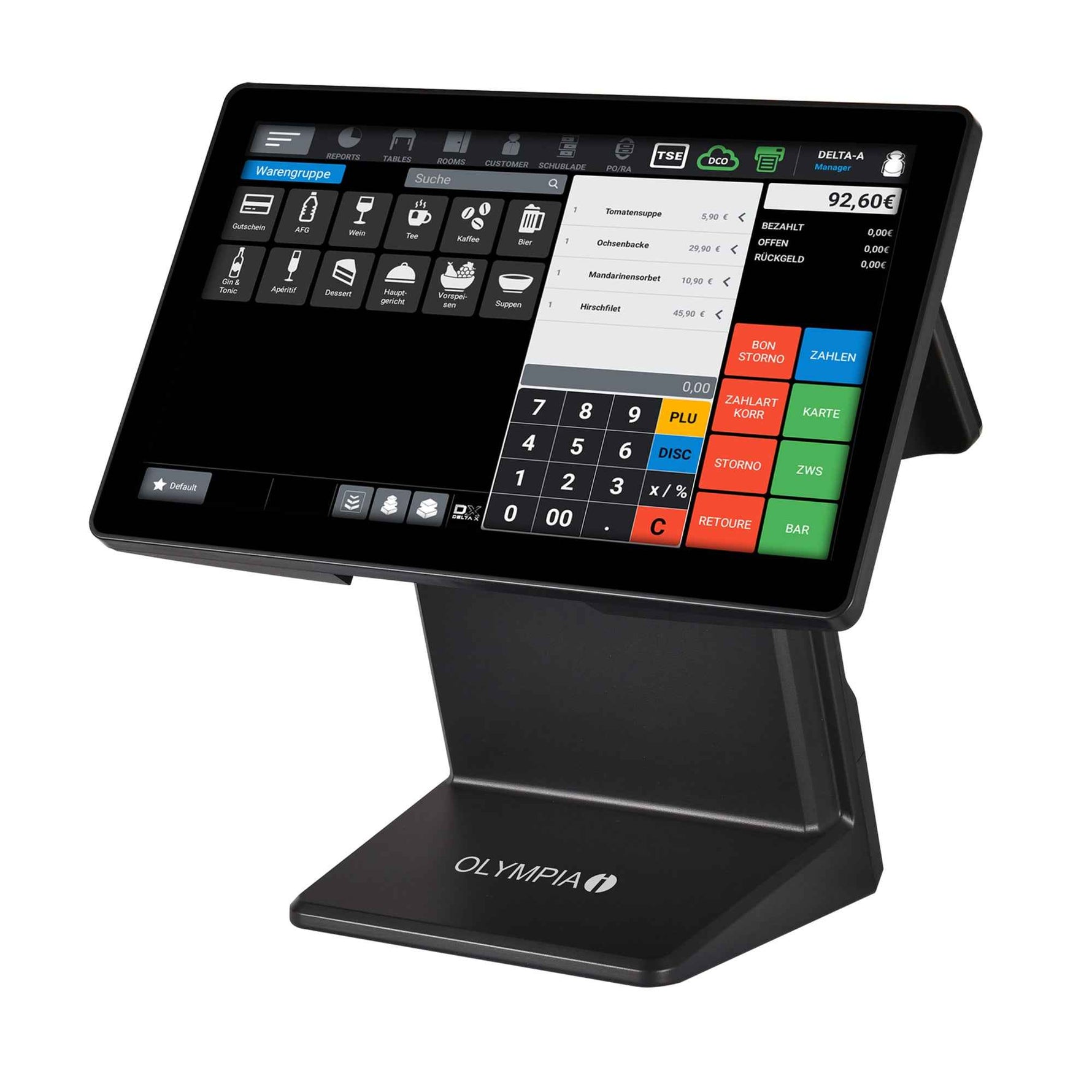 Olympia Registrierkasse T400K