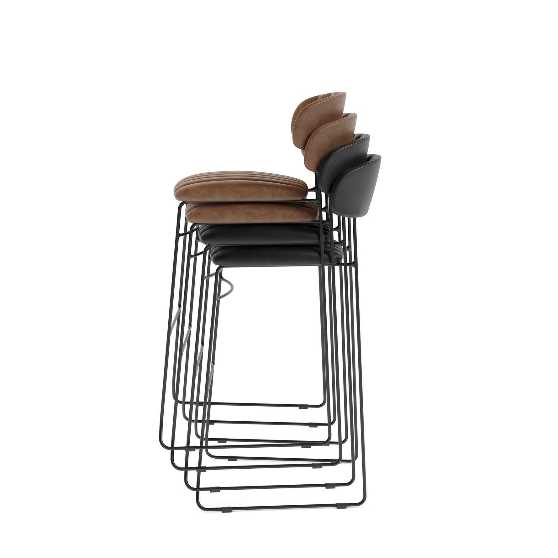 FEROS Barhocker Mundo Kunstleder