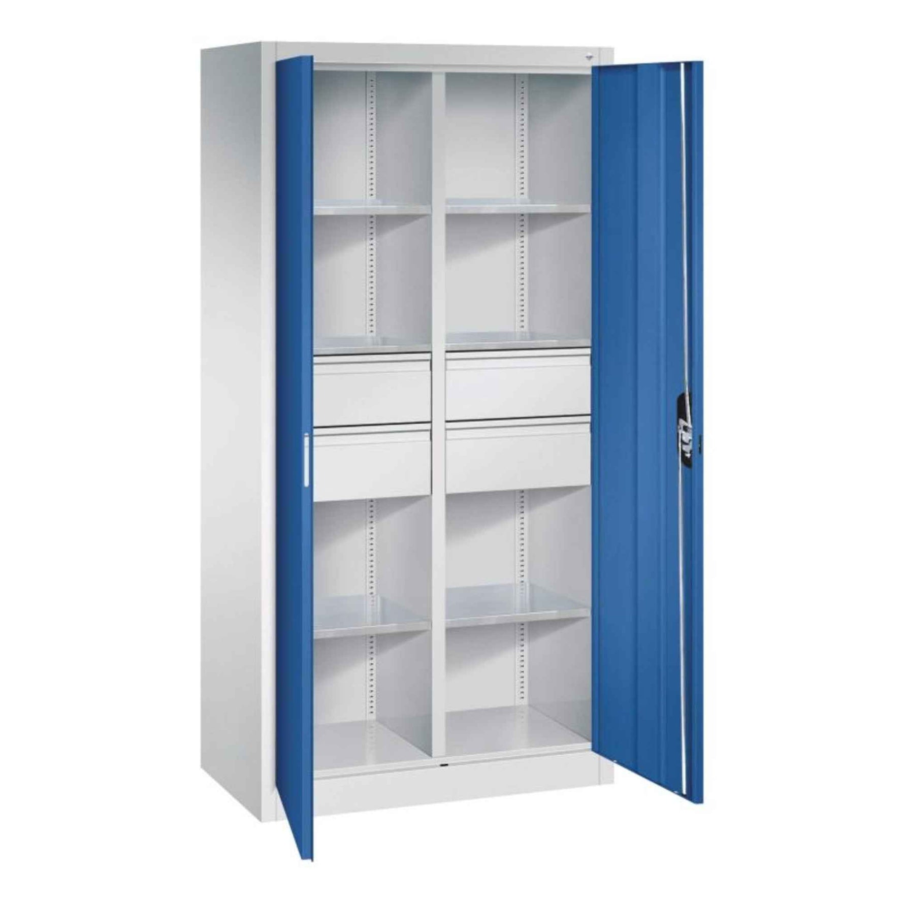 C+P Werkzeugschrank Acurado 89 930 x 1.950 x 500 mm (B x H x T) 4 Schubladen