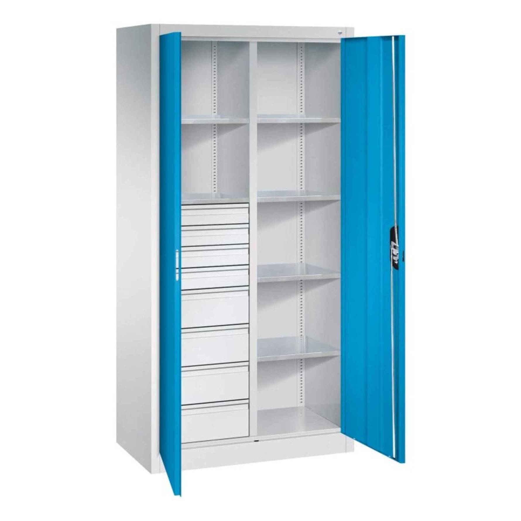 C+P Werkzeugschrank Acurado 89 930 x 1.950 x 500 mm (B x H x T) 4 Schubladen