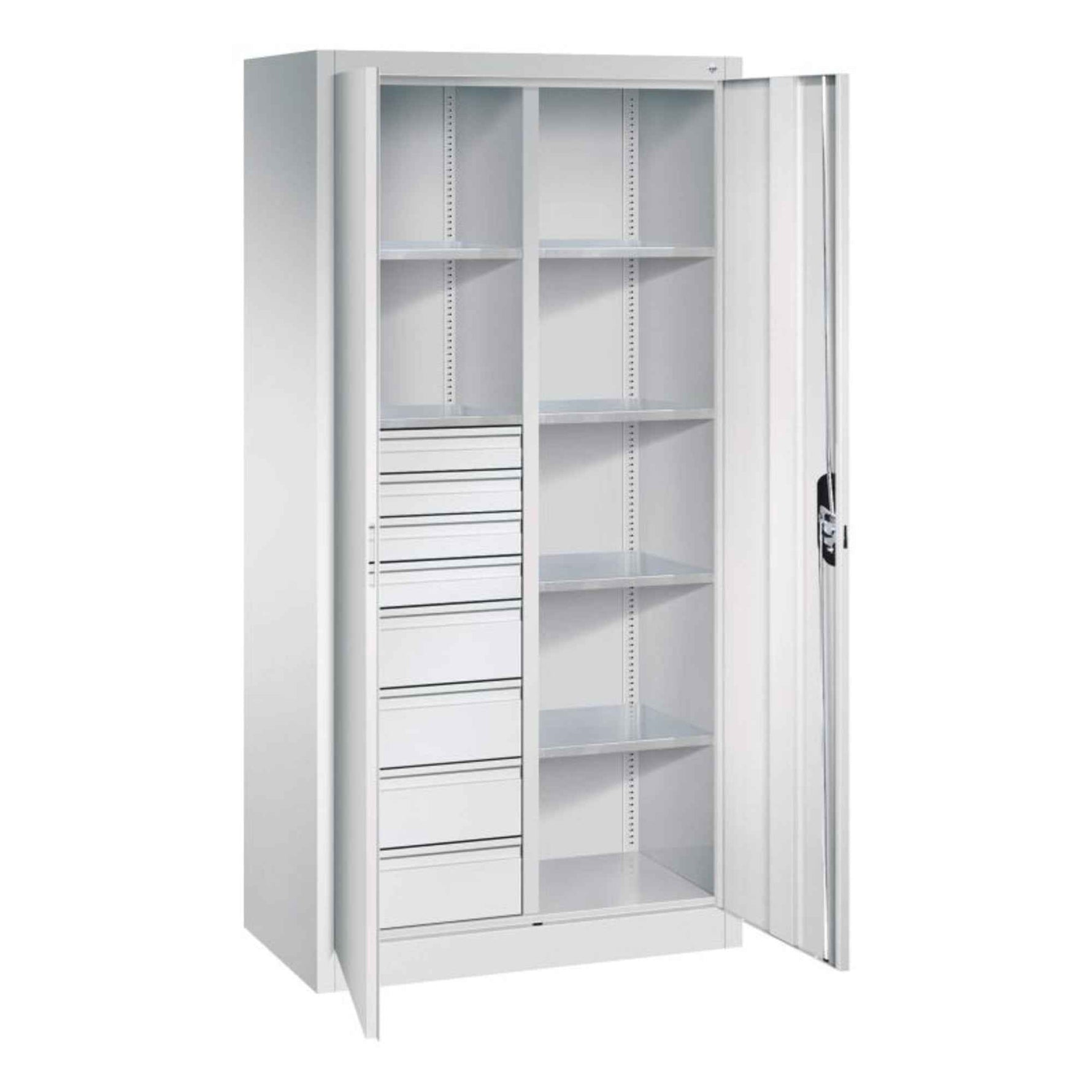 C+P Werkzeugschrank Acurado 89 930 x 1.950 x 500 mm (B x H x T) 4 Schubladen