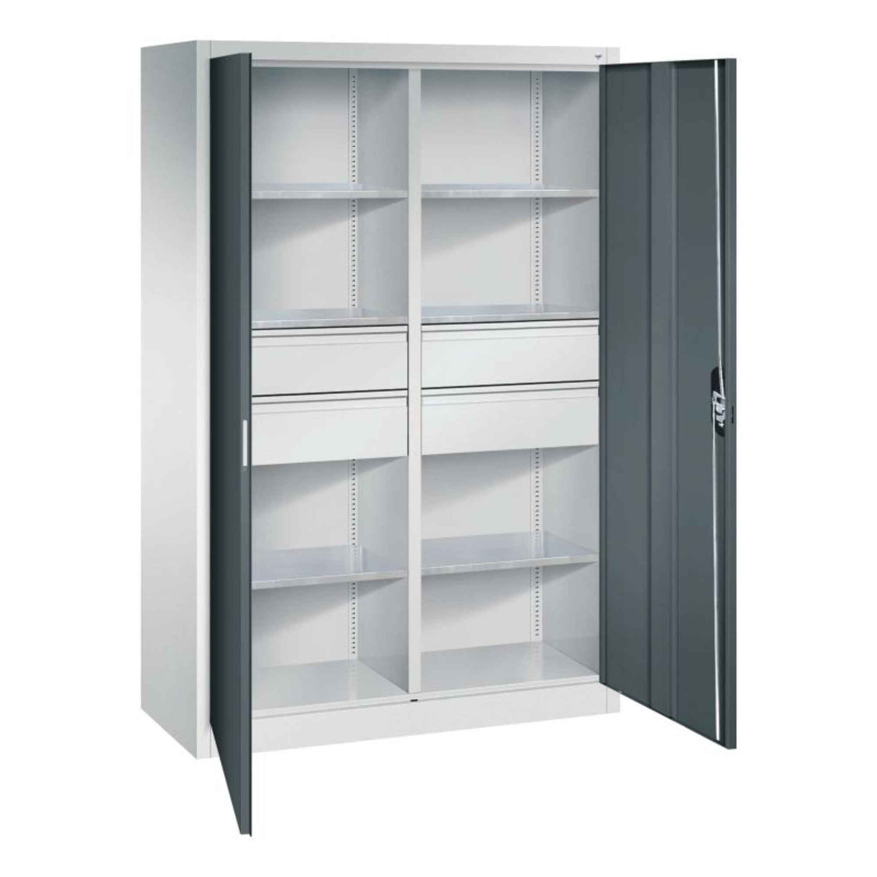 C+P Werkzeugschrank Acurado 89 930 x 1.950 x 500 mm (B x H x T) 4 Schubladen
