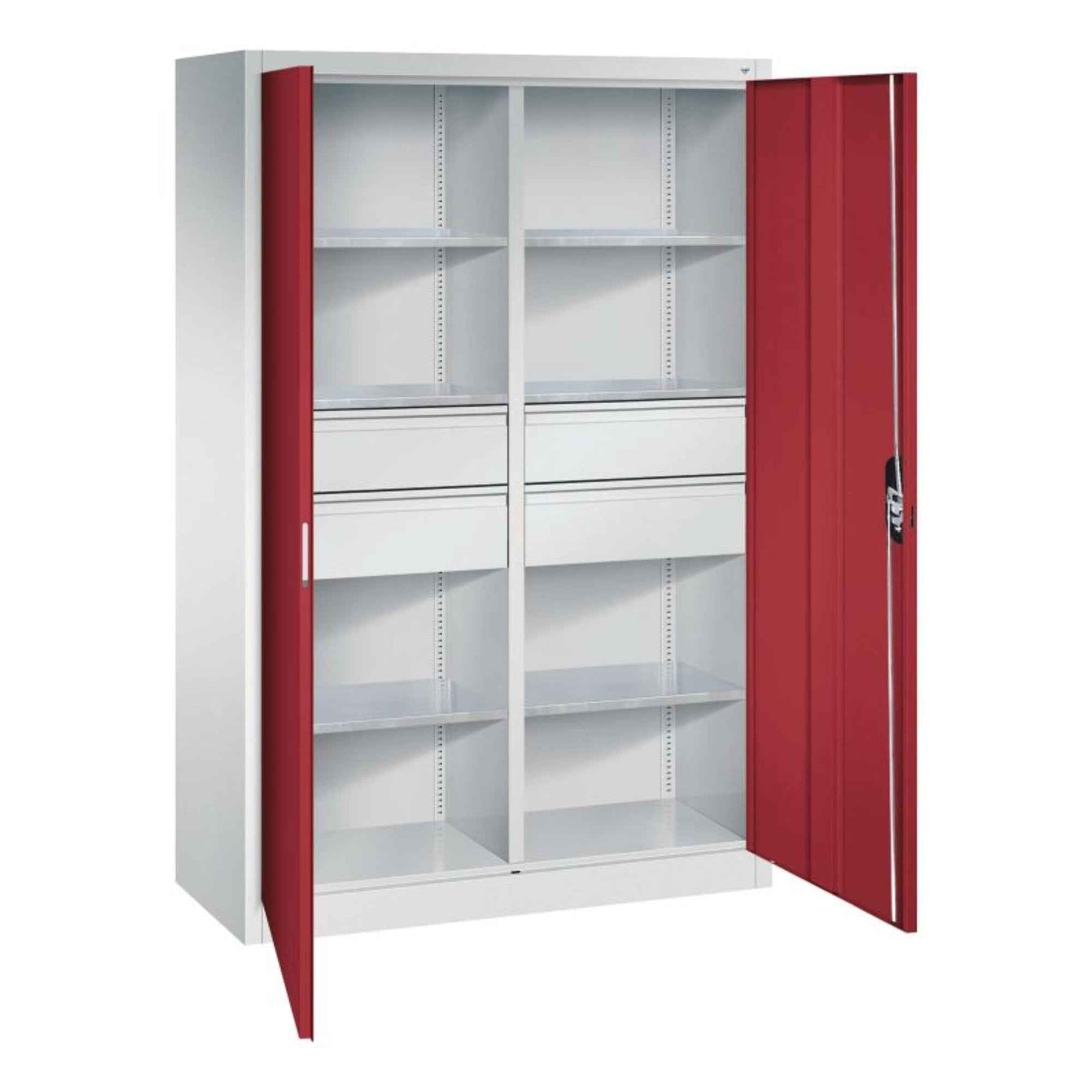 C+P Werkzeugschrank Acurado 89 930 x 1.950 x 500 mm (B x H x T) 4 Schubladen
