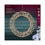 LUMINEO Lichtfigur Kranz 50 x 8 cm (Ø x T)