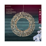 LUMINEO Lichtfigur Kranz 50 x 8 cm (Ø x T)