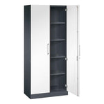 C+P Flügeltürenschrank Asisto 800 x 1.980 x 435 mm (B x H x T)