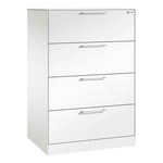 C+P Hängeregistraturschrank Asisto 440 x 1.298 x 600 mm (B x H x T) 1-bahnig schwarzgrau