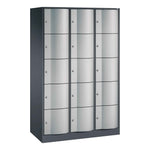 C+P Schließfachschrank Resisto 396 x 1.950 x 540 mm (B x H x T) 4 Fächer