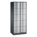 C+P Schließfachschrank Resisto 396 x 1.950 x 540 mm (B x H x T) 4 Fächer