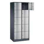C+P Schließfachschrank Resisto 396 x 1.950 x 540 mm (B x H x T) 4 Fächer