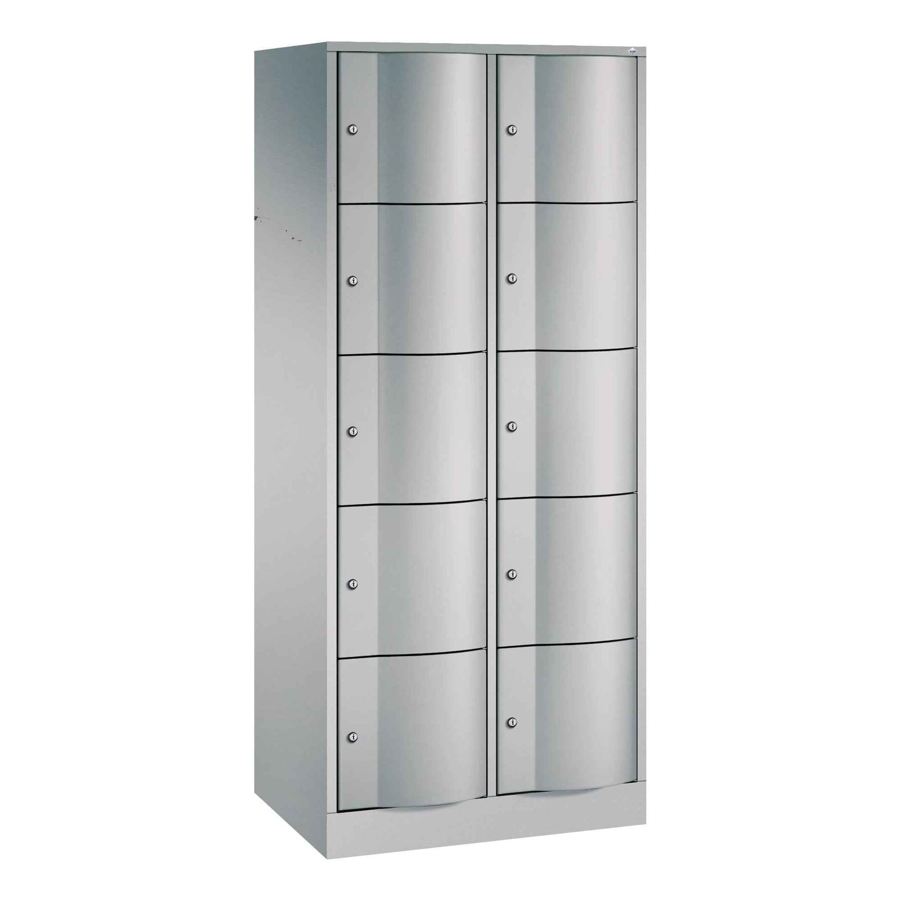 C+P Schließfachschrank Resisto 396 x 1.950 x 540 mm (B x H x T) 4 Fächer