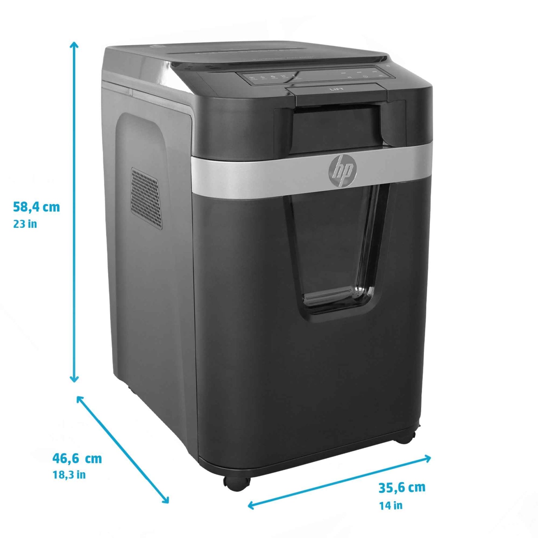 HP Aktenvernichter Pro Shredder Auto 200MC