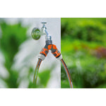 GARDENA Zubehör Wasserschlauch 2-Wege-Verteiler Wasserhahngewinde 33,3 mm (G 1")