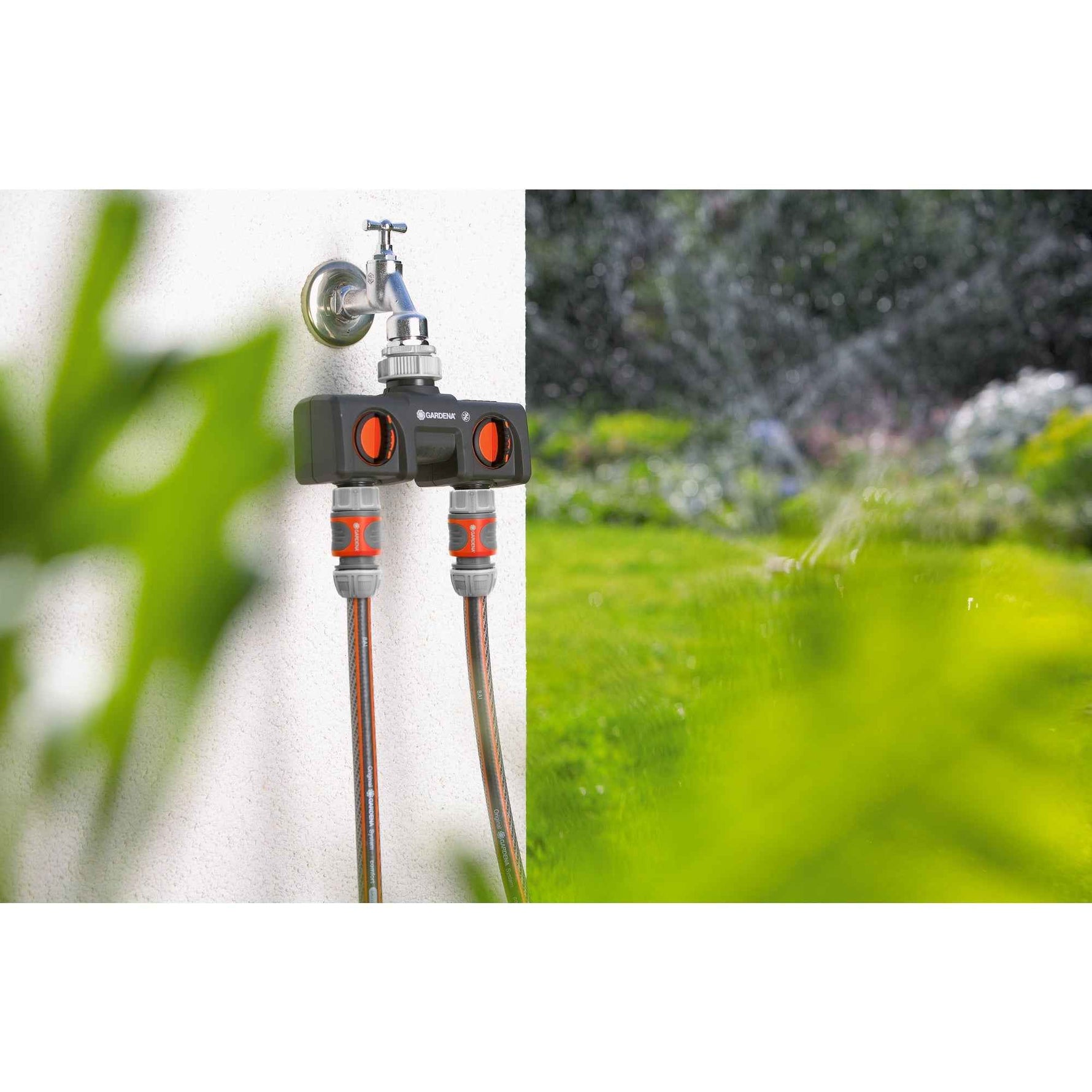 GARDENA Zubehör Wasserschlauch 2-Wege-Verteiler