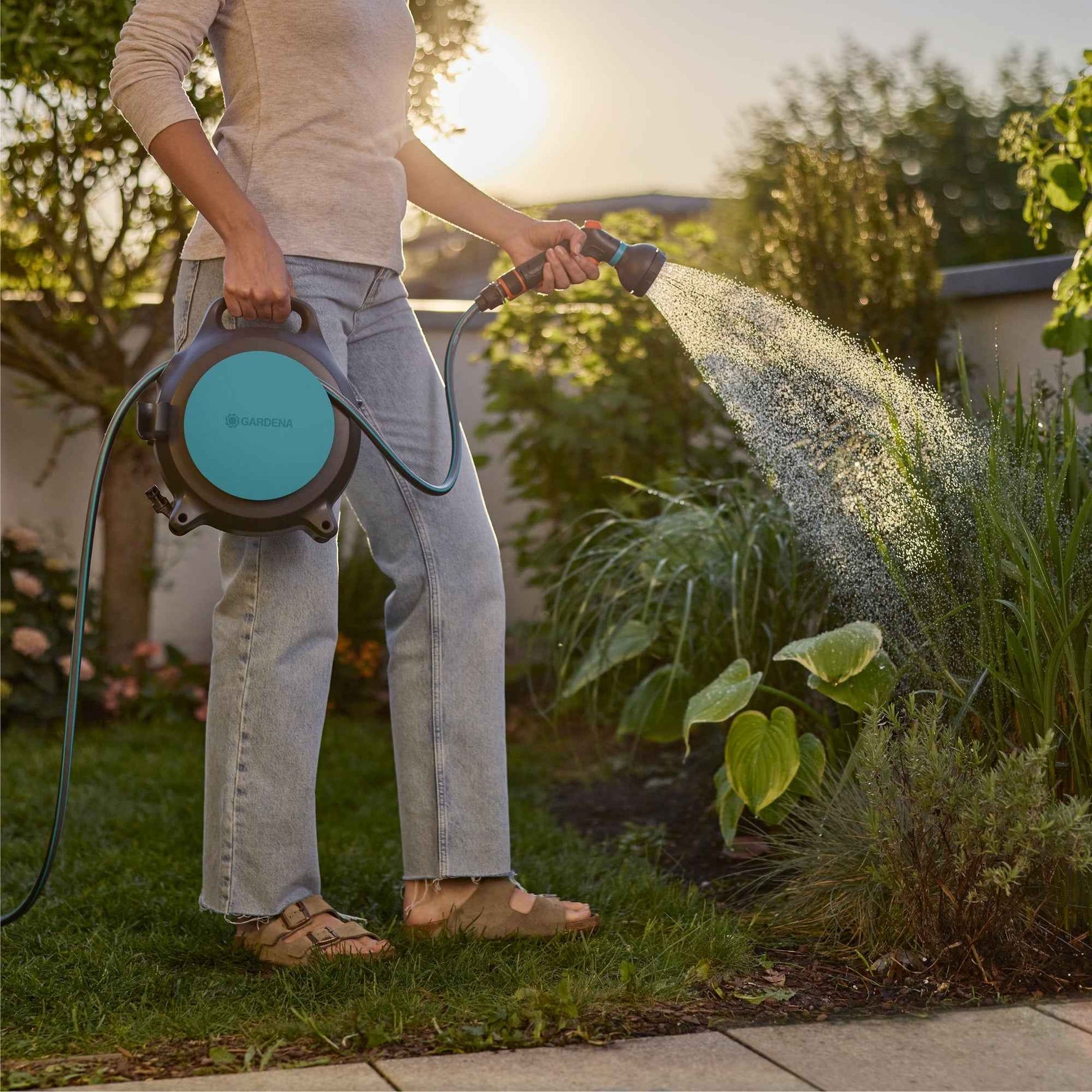 GARDENA Schlauchaufroller Move
