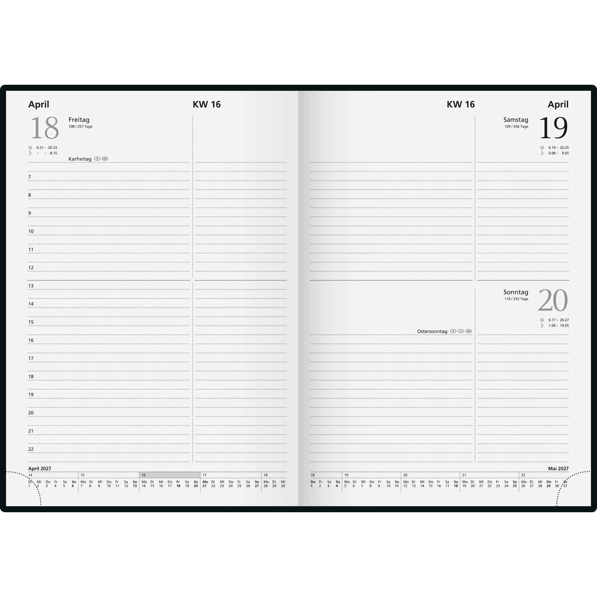 Glocken Buchkalender 2027