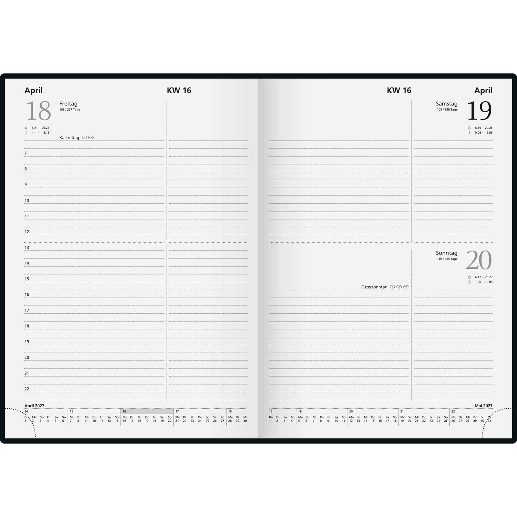 Glocken Buchkalender 2027