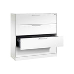 C+P Hängeregistraturschrank Asisto 440 x 1.298 x 600 mm (B x H x T) 1-bahnig schwarzgrau
