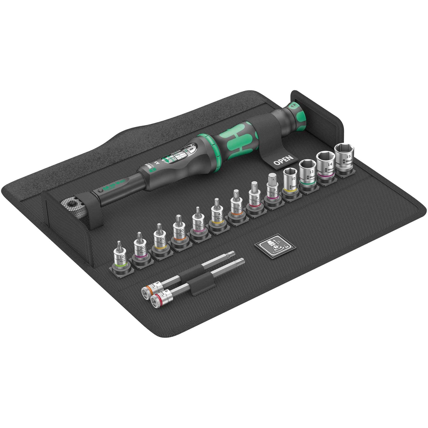 Wera Knarre Click-Torque Bicycle Set 1 6,3 mm (1/4")