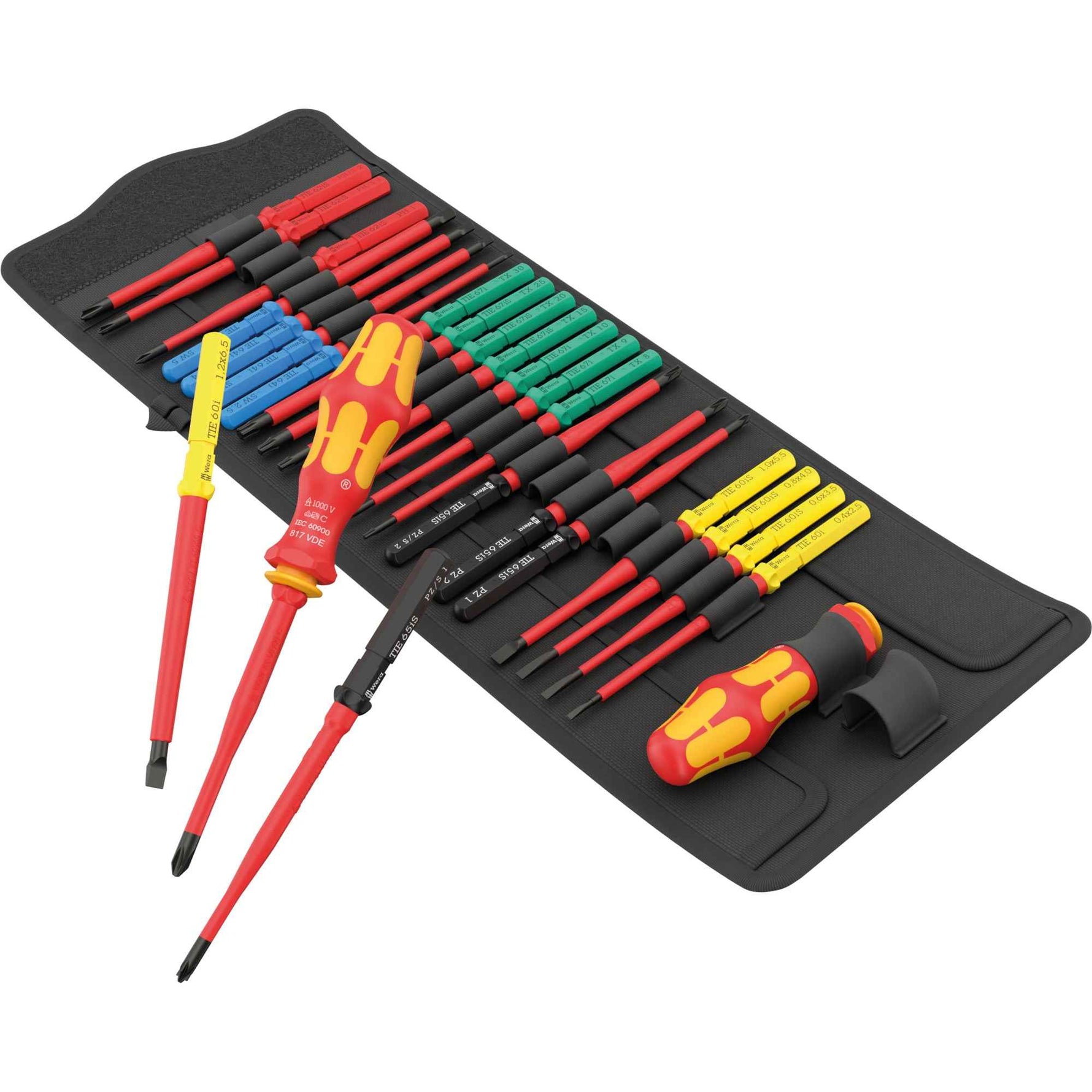 Wera Schraubendreher-Satz Kraftform Kompakt VDE Big Pack 1 26 Teile
