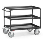 fetra Transportwagen GREY EDITION 50 x 87 x 102,1 cm (B x H x L) 2 Etagen