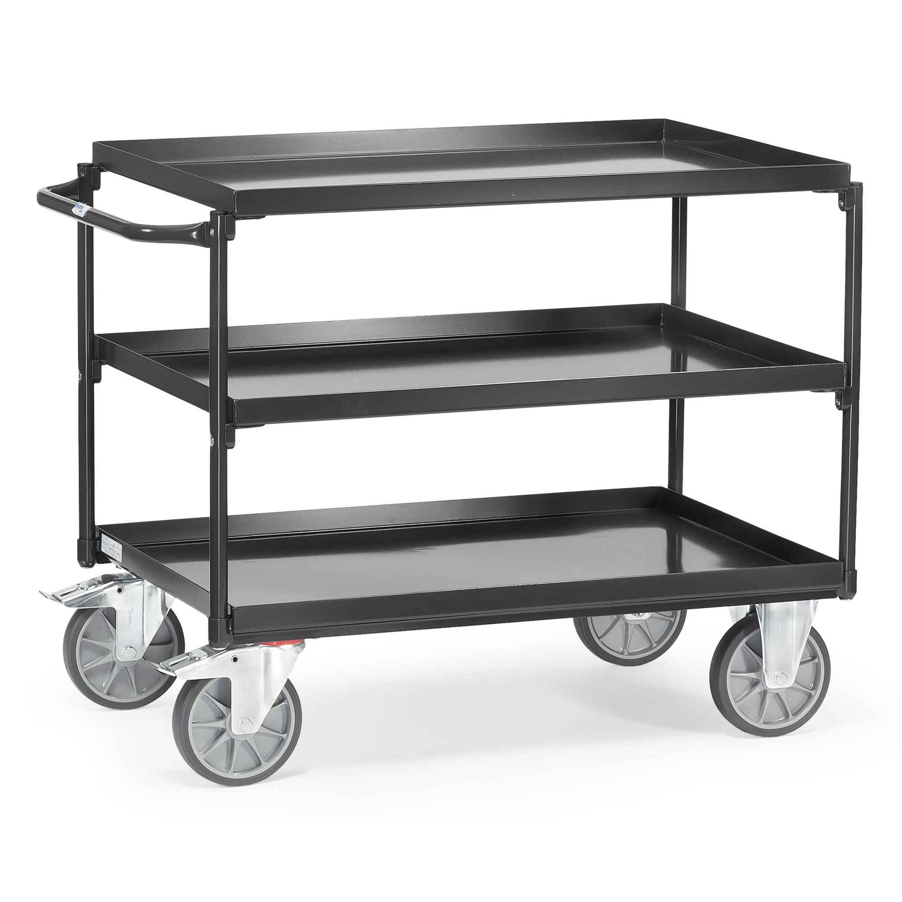 fetra Transportwagen GREY EDITION 50 x 87 x 102,1 cm (B x H x L) 2 Etagen