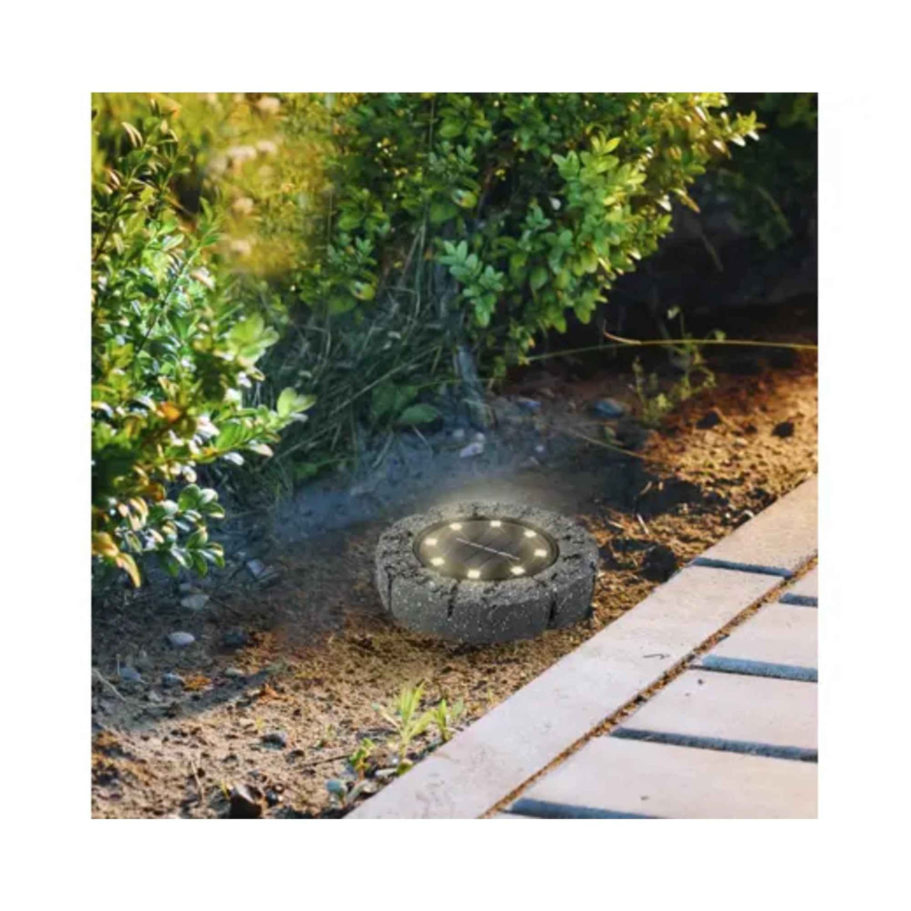 LUMINEO Solarleuchte Gartenstecker