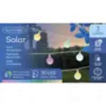 LUMINEO Solarleuchte Lichterkette Kugel