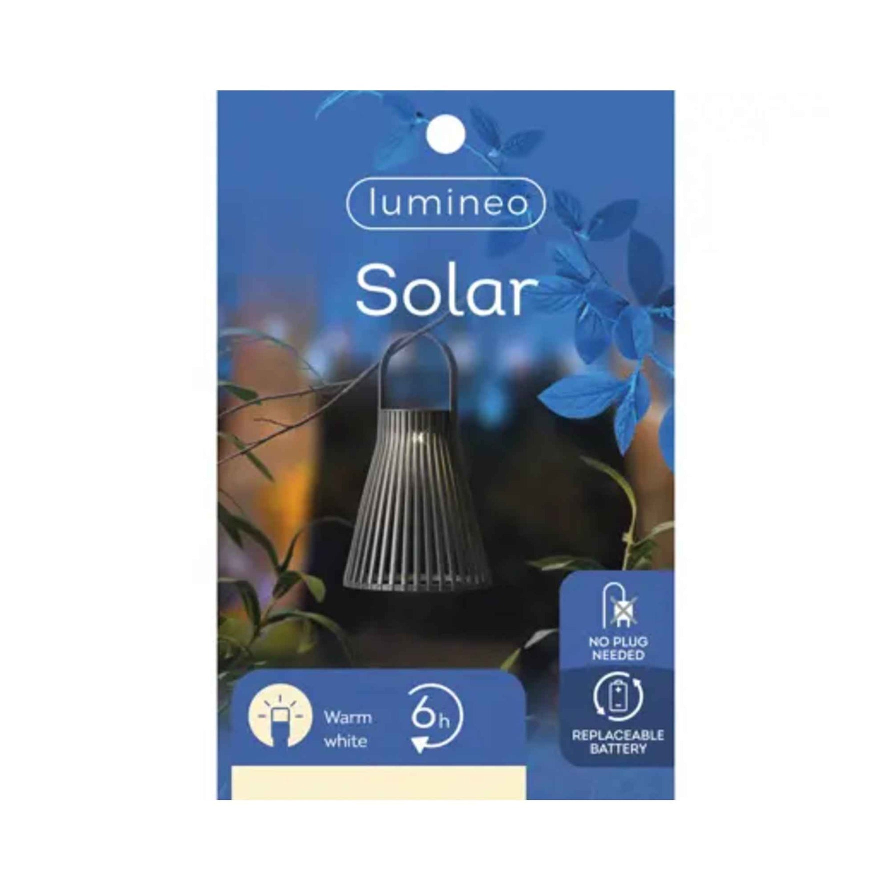 LUMINEO Solarleuchte Laterne