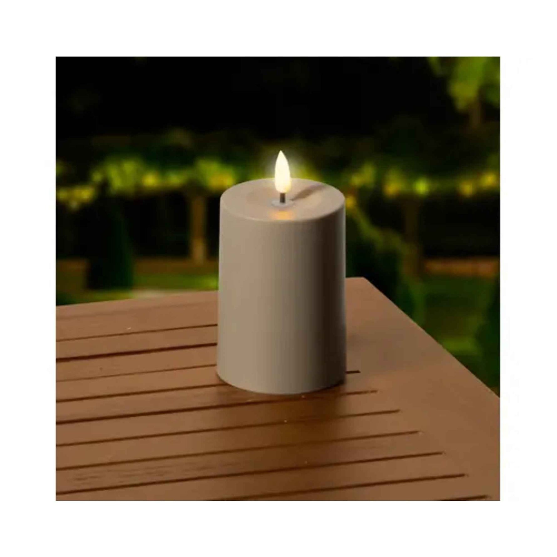 LUMINEO Solarleuchte Kerze