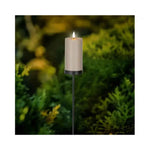 LUMINEO Solarleuchte Gartenstecker Kerze
