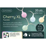 LUMINEO Lichterkette Cherry XL Kugel