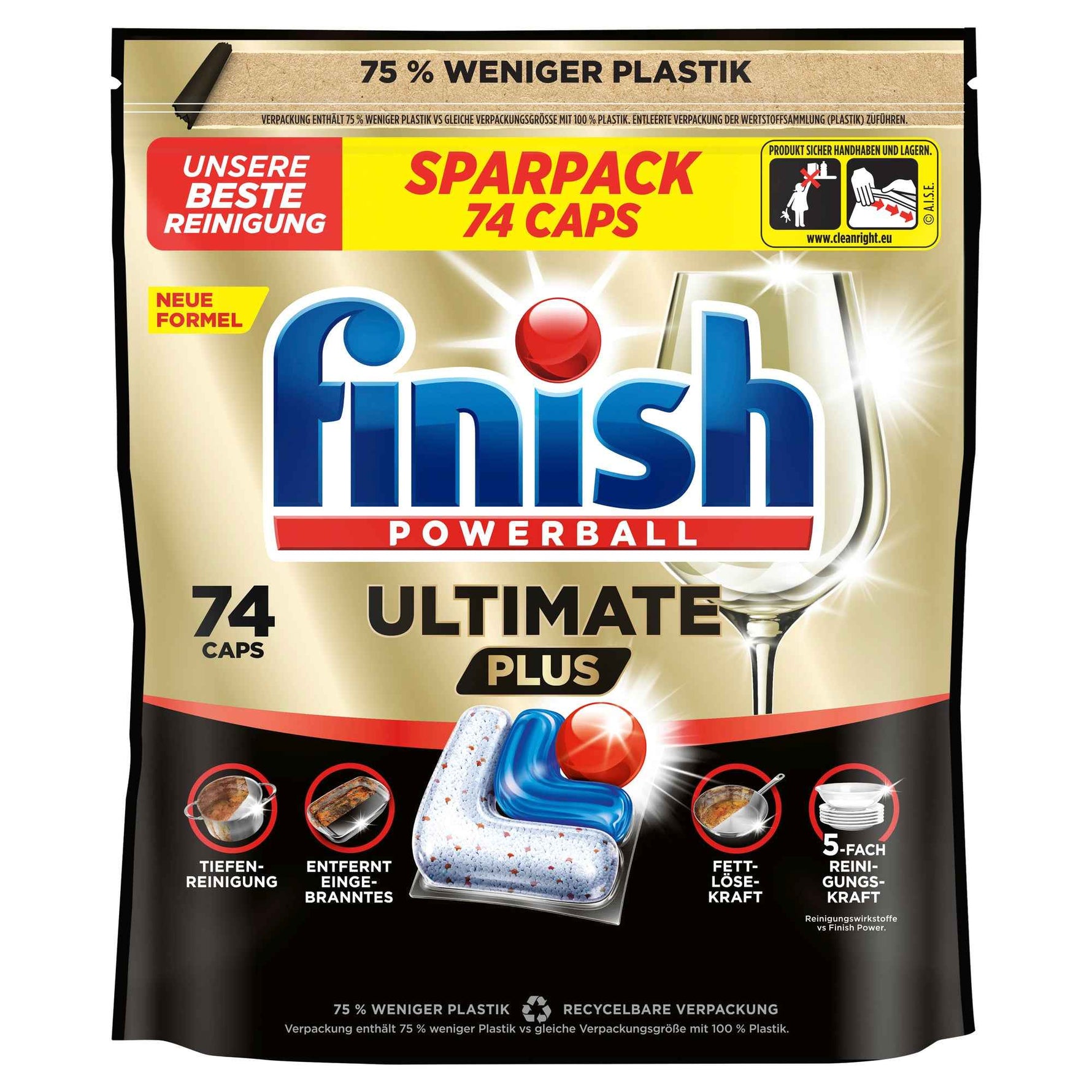 FINISH Spülmaschinentabs Powerball Ultimate Plus