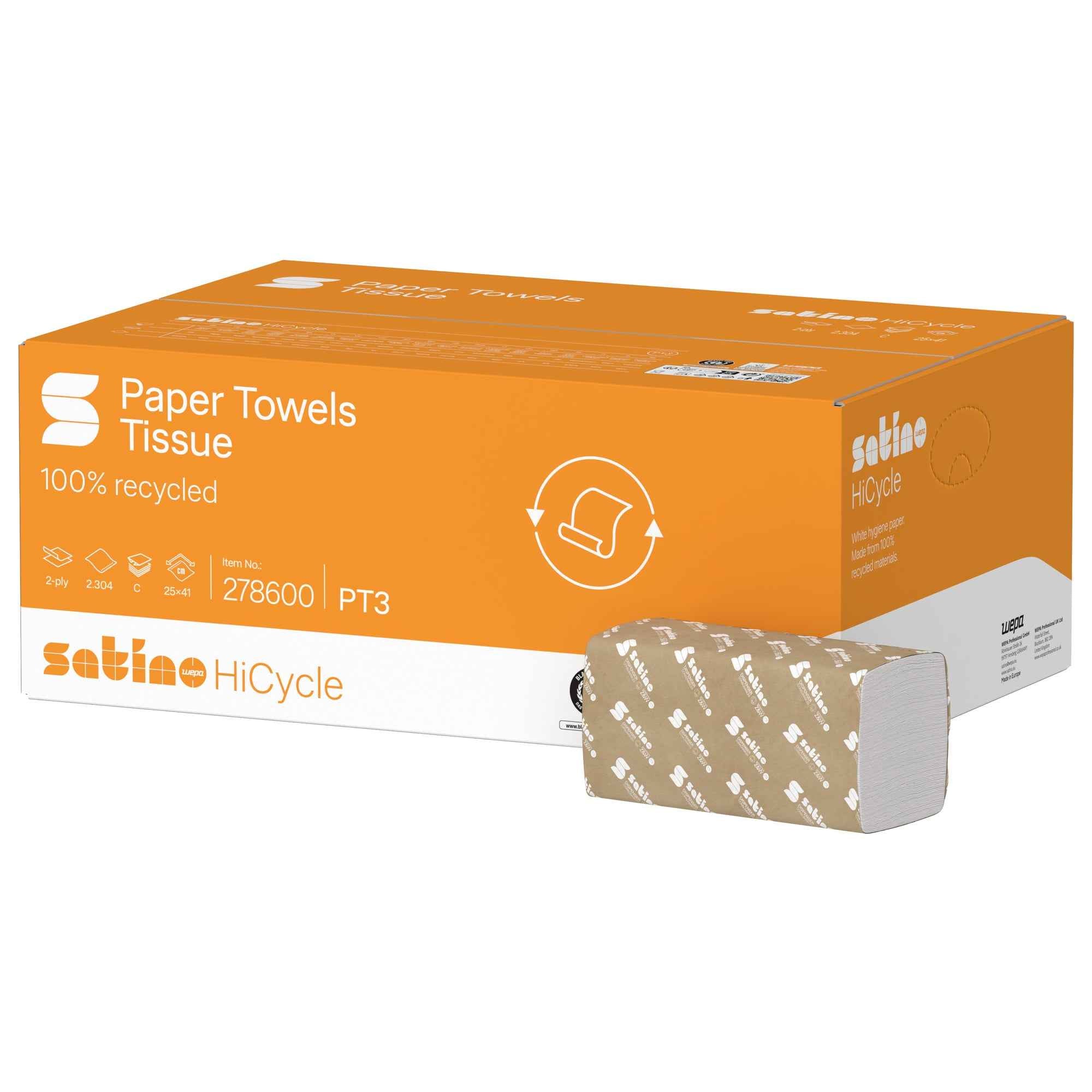 Satino by WEPA Papierhandtücher HiCycle