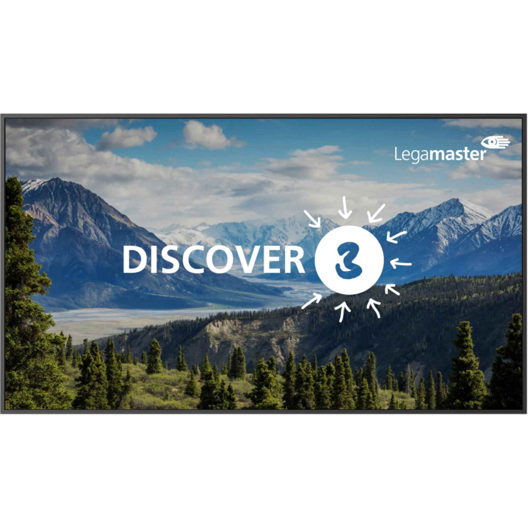 Legamaster Professionelles Display DISCOVER 3 DIS-9820 EU 98"