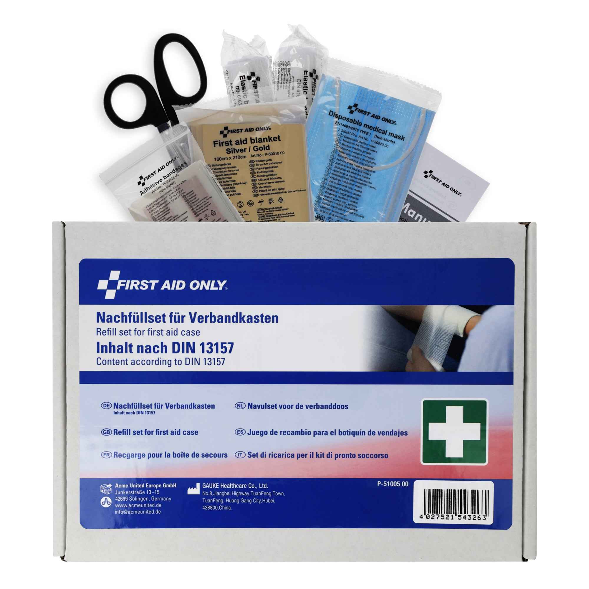 FIRST AID ONLY Erste Hilfe Nachfüllset DIN 13157