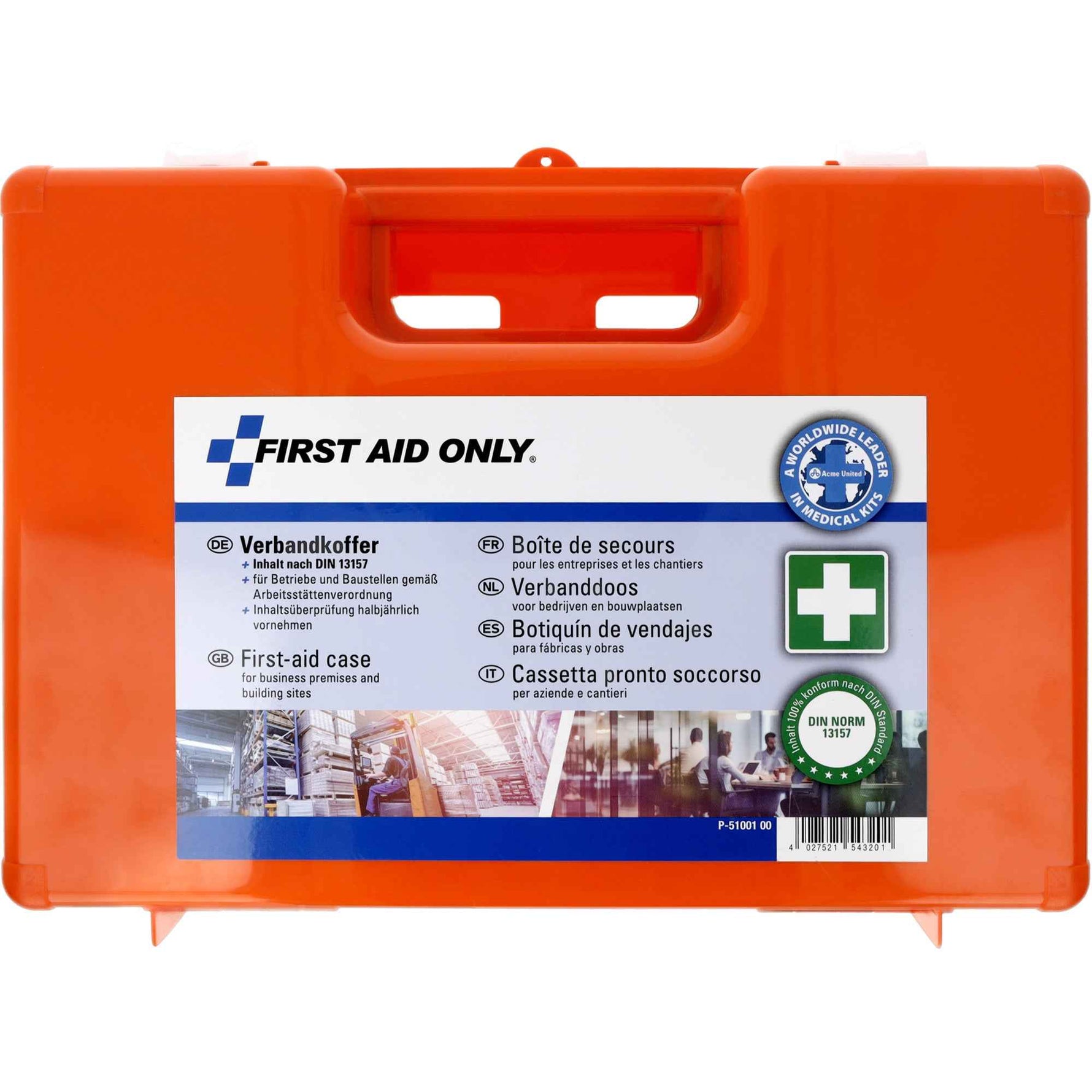 FIRST AID ONLY Erste Hilfe Koffer DIN 13157