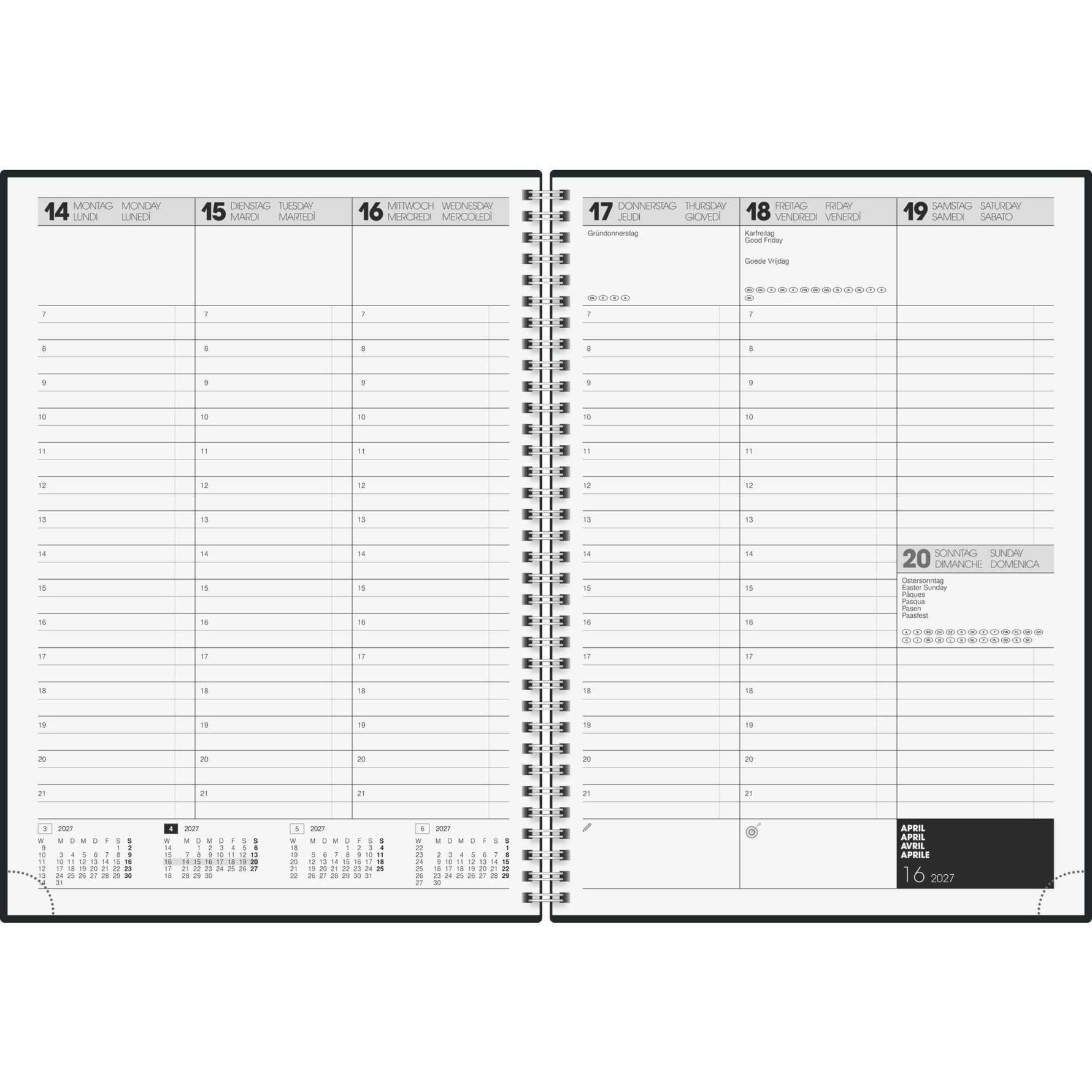 BRUNNEN Buchkalender 781 2027